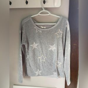 grey and white maurice’s top